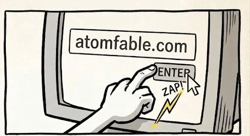 Typing URL